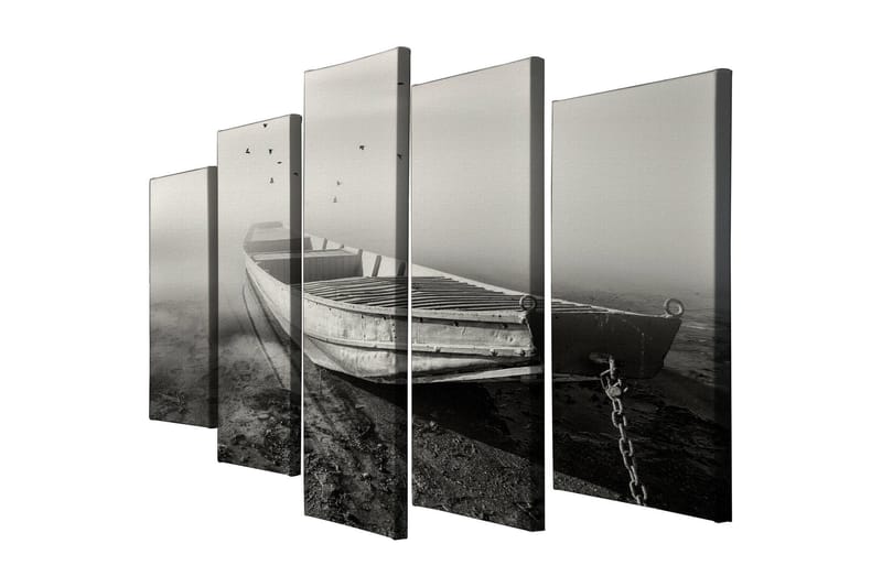 Dekorativ Canvasbilde 5 Deler - Flerfarget - Innredning - Bilder & kunst - Lerretsbilder