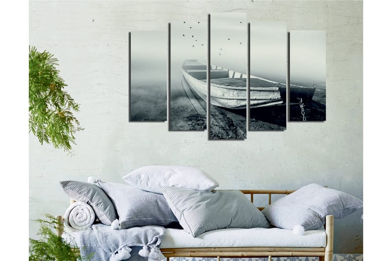 Dekorativ Canvasbilde 5 Deler - Flerfarget - Innredning - Bilder & kunst - Lerretsbilder