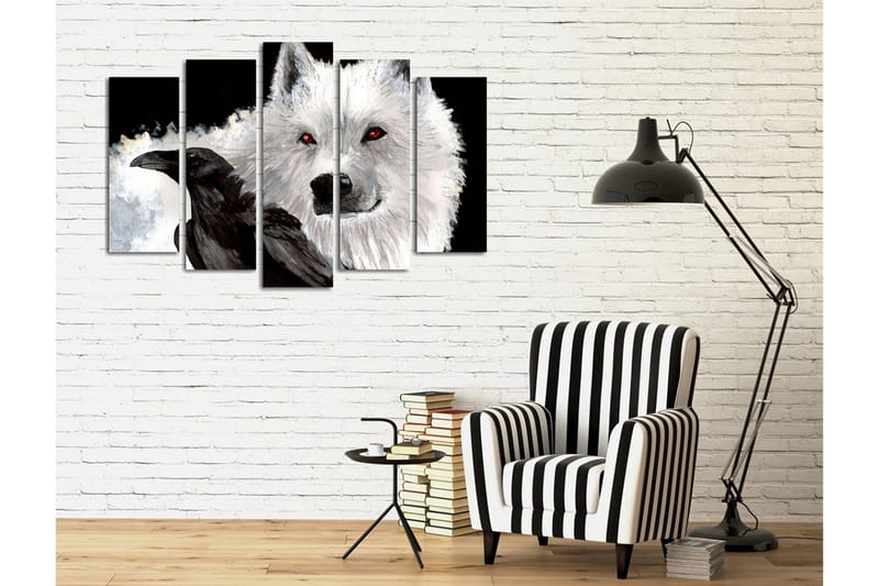 Dekorativ Canvasbilde 5 Deler - Flerfarget - Innredning - Bilder & kunst - Lerretsbilder