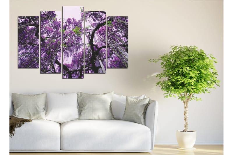 Dekorativ Canvasbilde 5 Deler - Flerfarget - Innredning - Bilder & kunst - Lerretsbilder