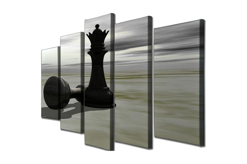 Dekorativ Canvasbilde 5 Deler - Flerfarget - Innredning - Bilder & kunst - Lerretsbilder