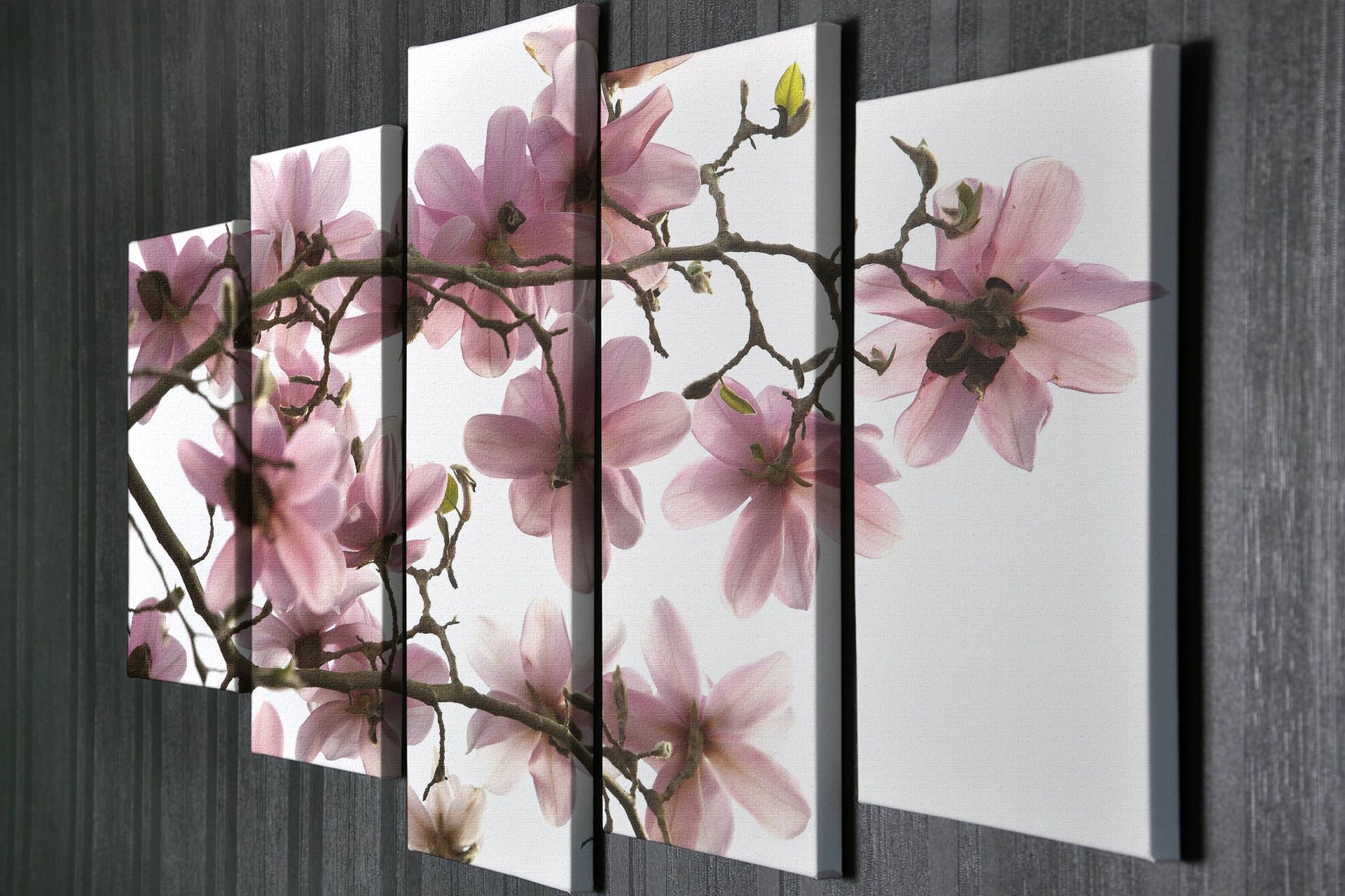 Dekorativ Canvasbilde 5 Deler - Flerfarget - Innredning - Bilder & kunst - Lerretsbilder