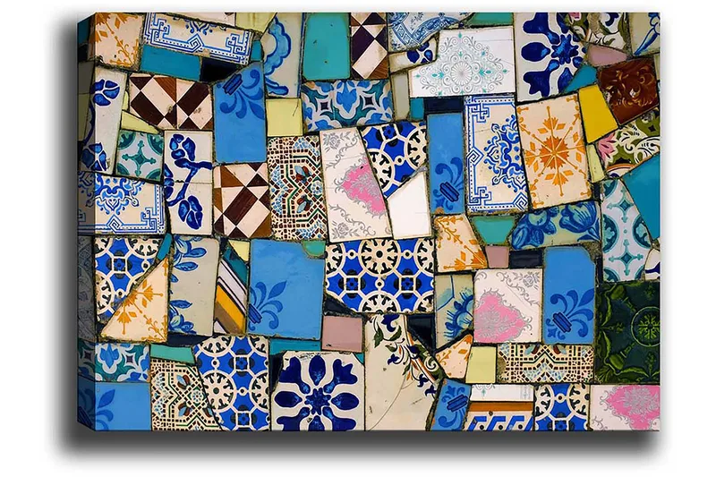 Dekorativ Canvasbilde 50x70 cm - Flerfarget - Innredning - Bilder & kunst - Lerretsbilder