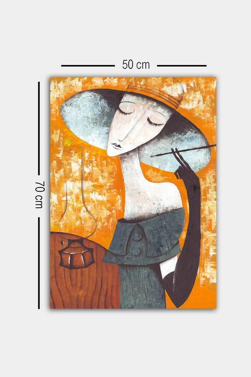 Dekorativ Canvasbilde 50x70 cm - Flerfarget - Innredning - Bilder & kunst - Lerretsbilder