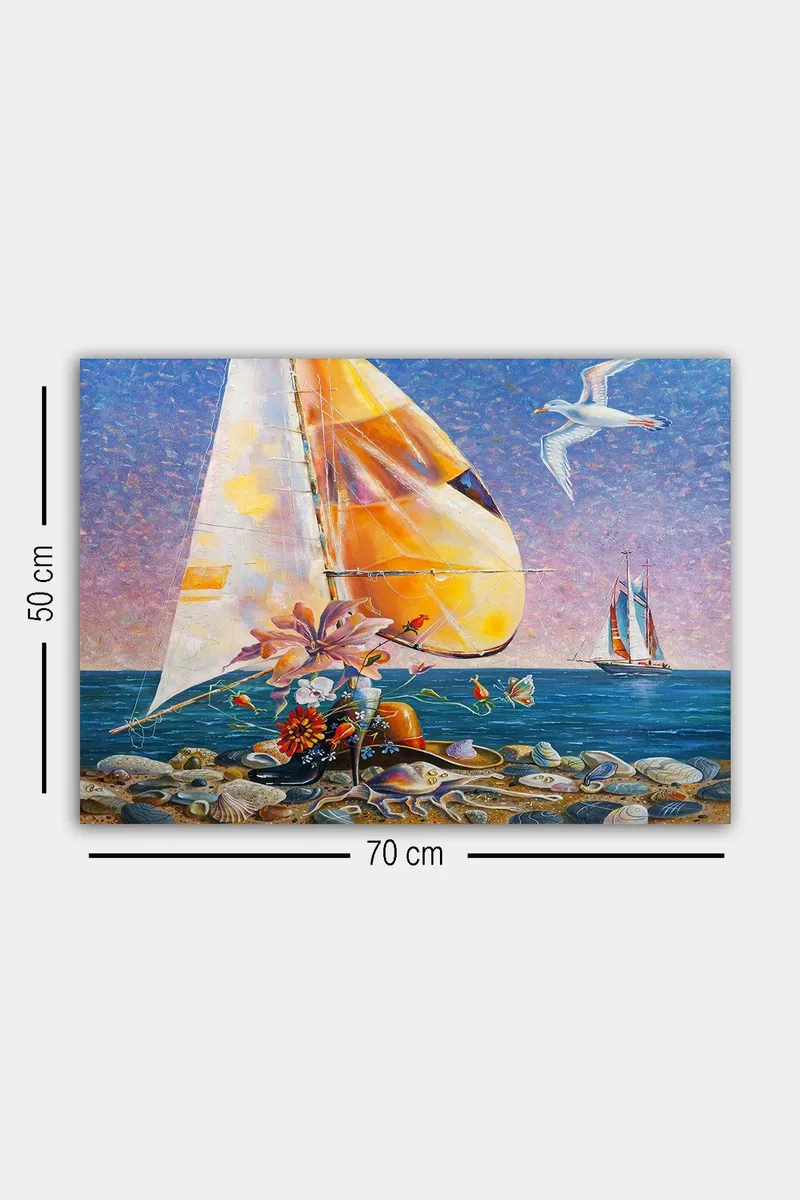 Dekorativ Canvasbilde 50x70 cm - Flerfarget - Innredning - Bilder & kunst - Lerretsbilder