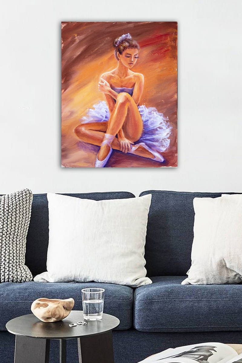 Dekorativ Canvasbilde 50x70 cm - Flerfarget - Innredning - Bilder & kunst - Lerretsbilder