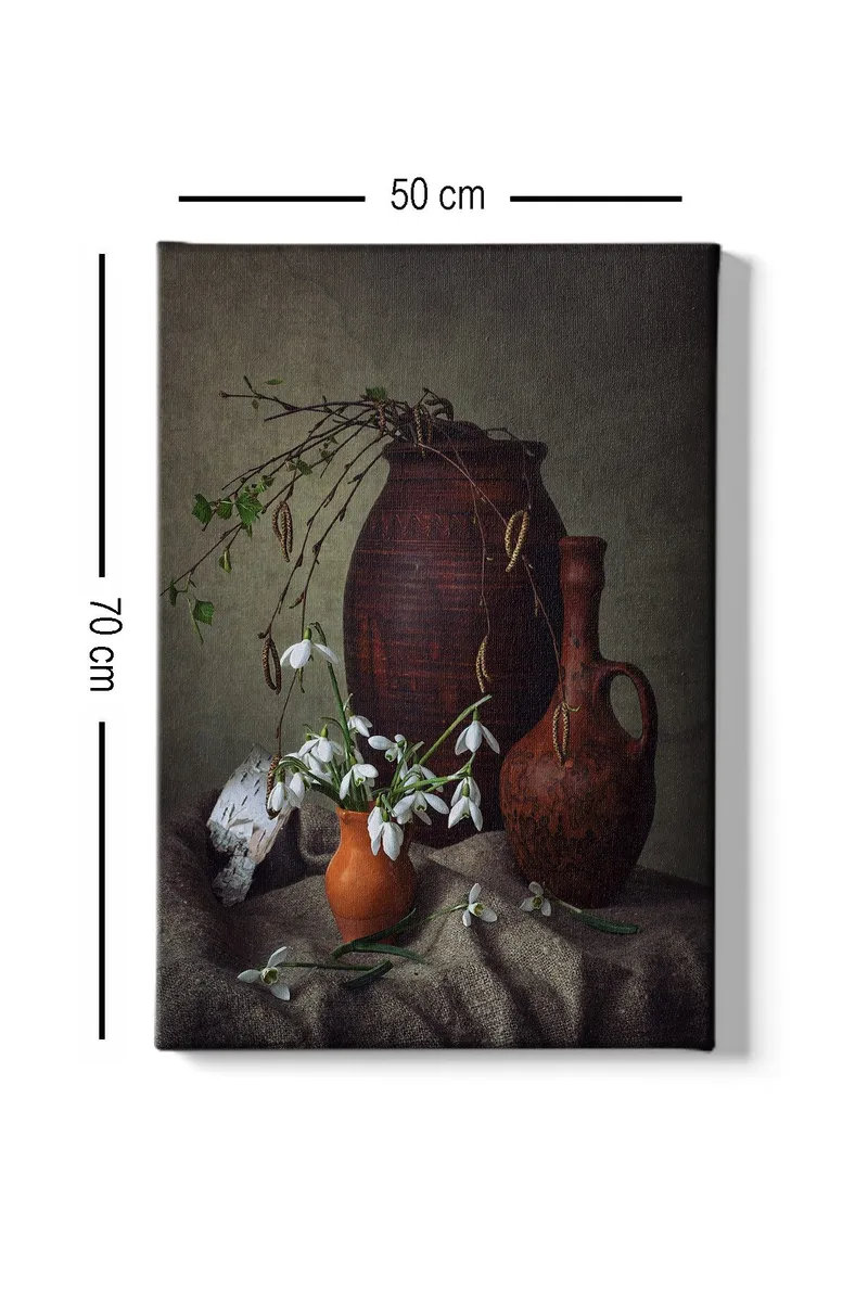 Dekorativ Canvasbilde 50x70 cm - Flerfarget - Innredning - Bilder & kunst - Lerretsbilder