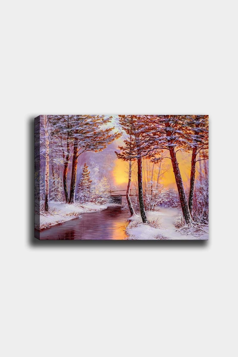 Dekorativ Canvasbilde 50x70 cm, Flerfarget