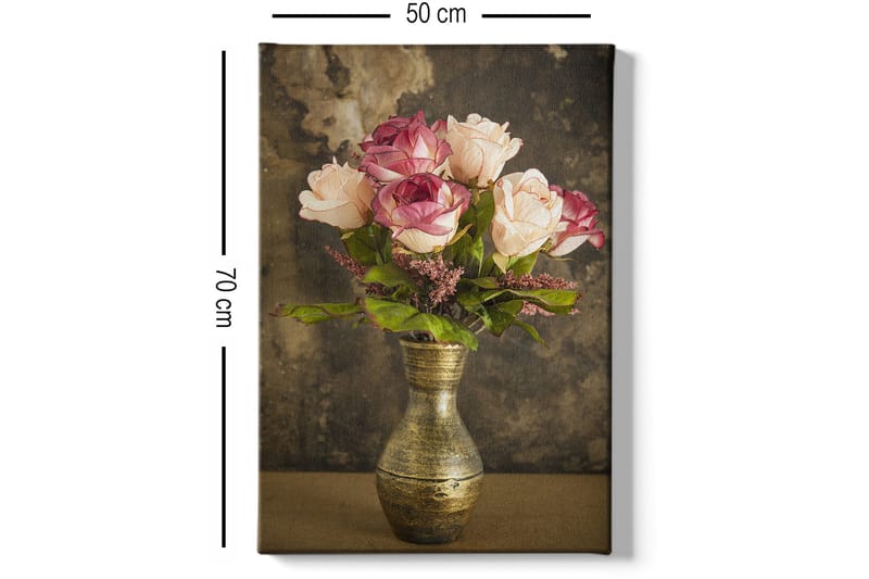 Dekorativ Canvasbilde 50x70 cm - Flerfarget - Innredning - Bilder & kunst - Lerretsbilder