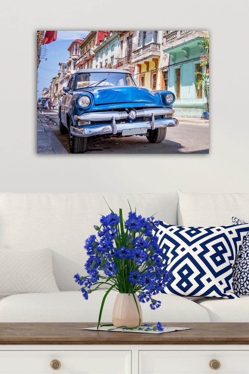 Dekorativ Canvasbilde 50x70 cm - Flerfarget - Innredning - Bilder & kunst - Lerretsbilder