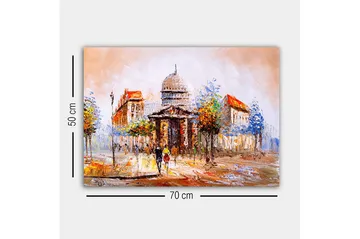 Dekorativ Canvasbilde 50x70 cm - Flerfarget - Innredning - Bilder & kunst - Lerretsbilder