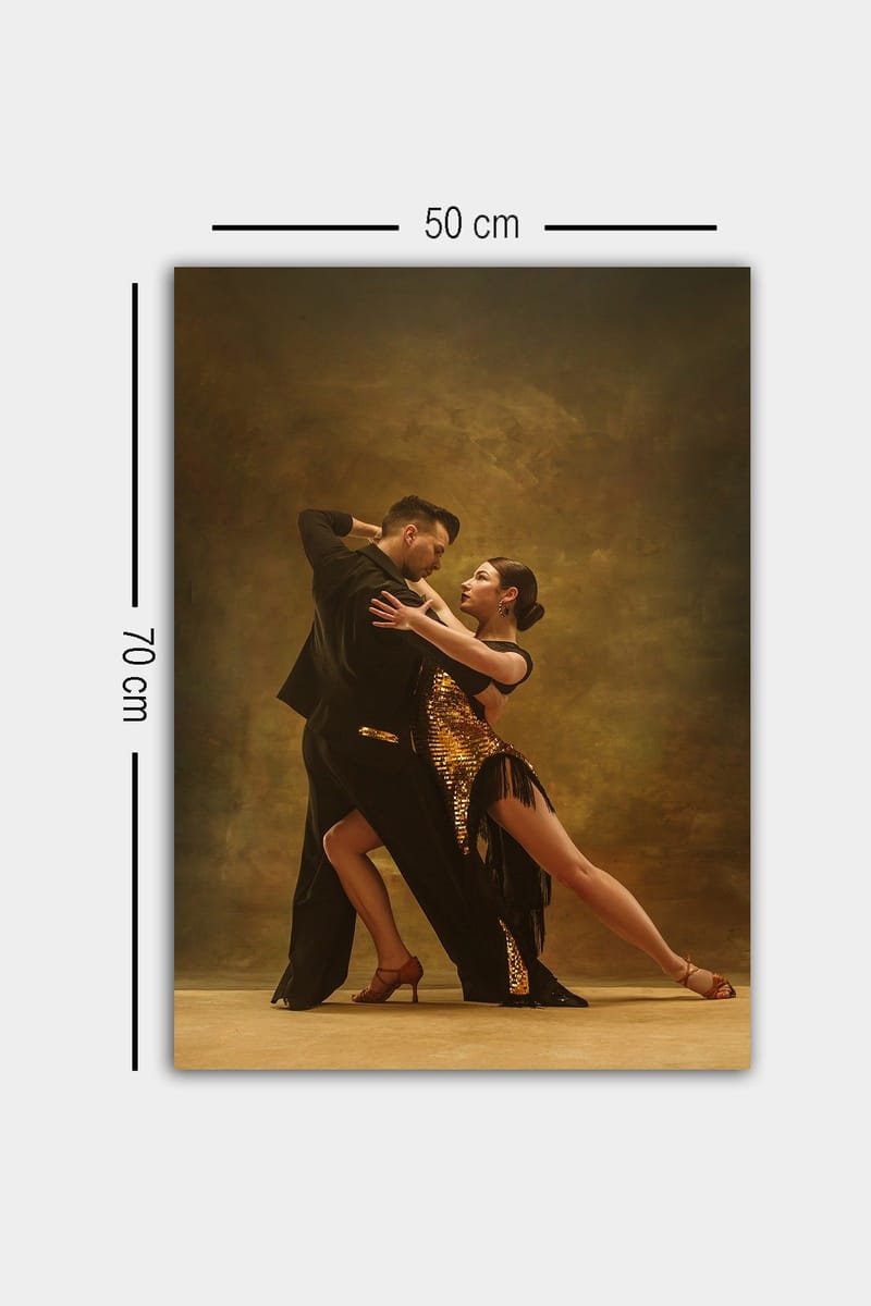 Dekorativ Canvasbilde 50x70 cm - Flerfarget - Innredning - Bilder & kunst - Lerretsbilder