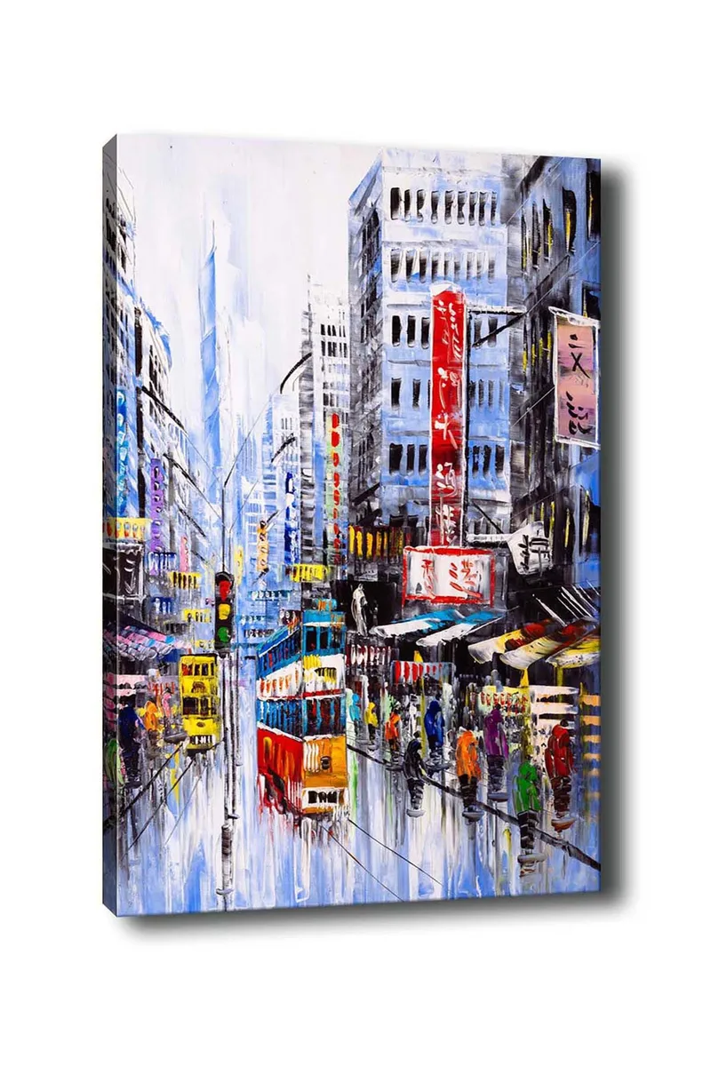 Dekorativ Canvasbilde 50x70 cm, Flerfarget