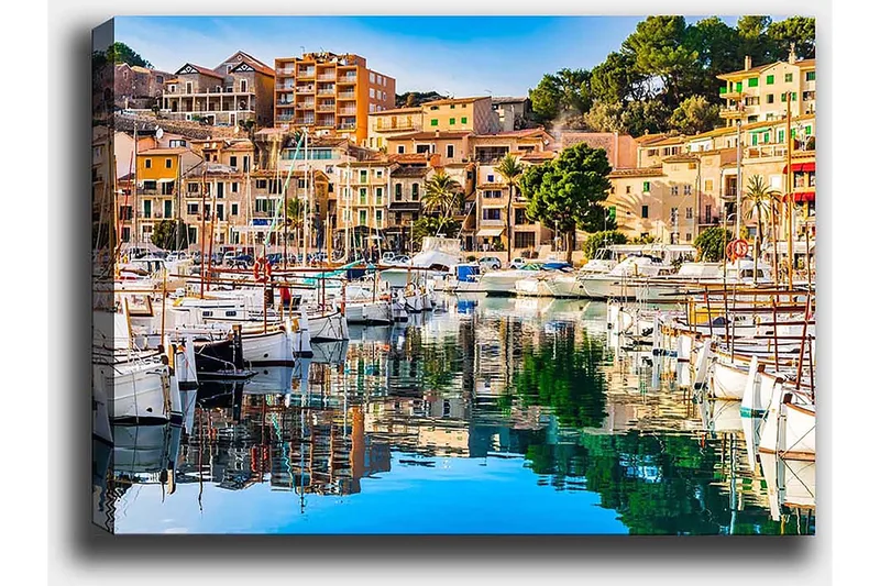 Dekorativ Canvasbilde 50x70 cm - Flerfarget - Innredning - Bilder & kunst - Lerretsbilder