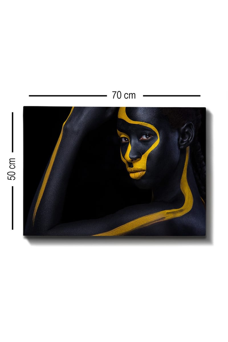 Dekorativ Canvasbilde 50x70 cm - Flerfarget - Innredning - Bilder & kunst - Lerretsbilder