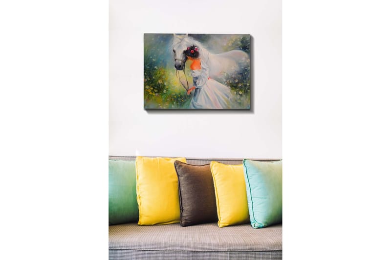 Dekorativ Canvasbilde 50x70 cm - Flerfarget - Innredning - Bilder & kunst - Lerretsbilder