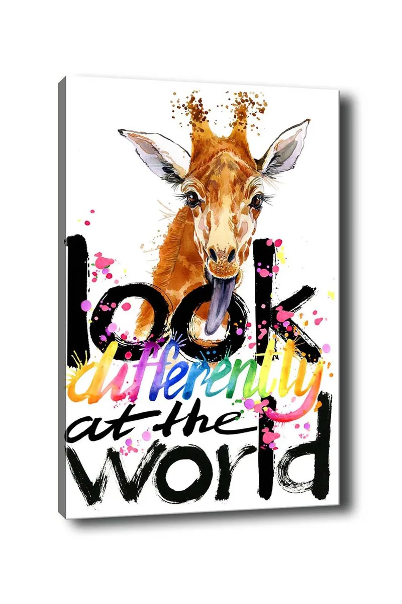 Dekorativ Canvasbilde 50x70 cm, Flerfarget