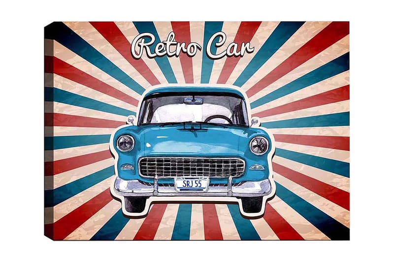 Dekorativ Canvasbilde 50x70 cm - Flerfarget - Innredning - Bilder & kunst - Lerretsbilder