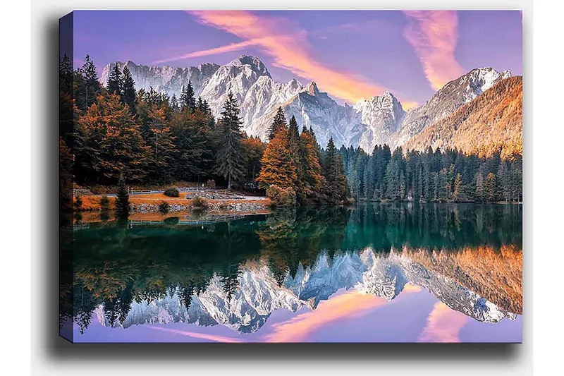 Dekorativ Canvasbilde 50x70 cm - Flerfarget - Innredning - Bilder & kunst - Lerretsbilder