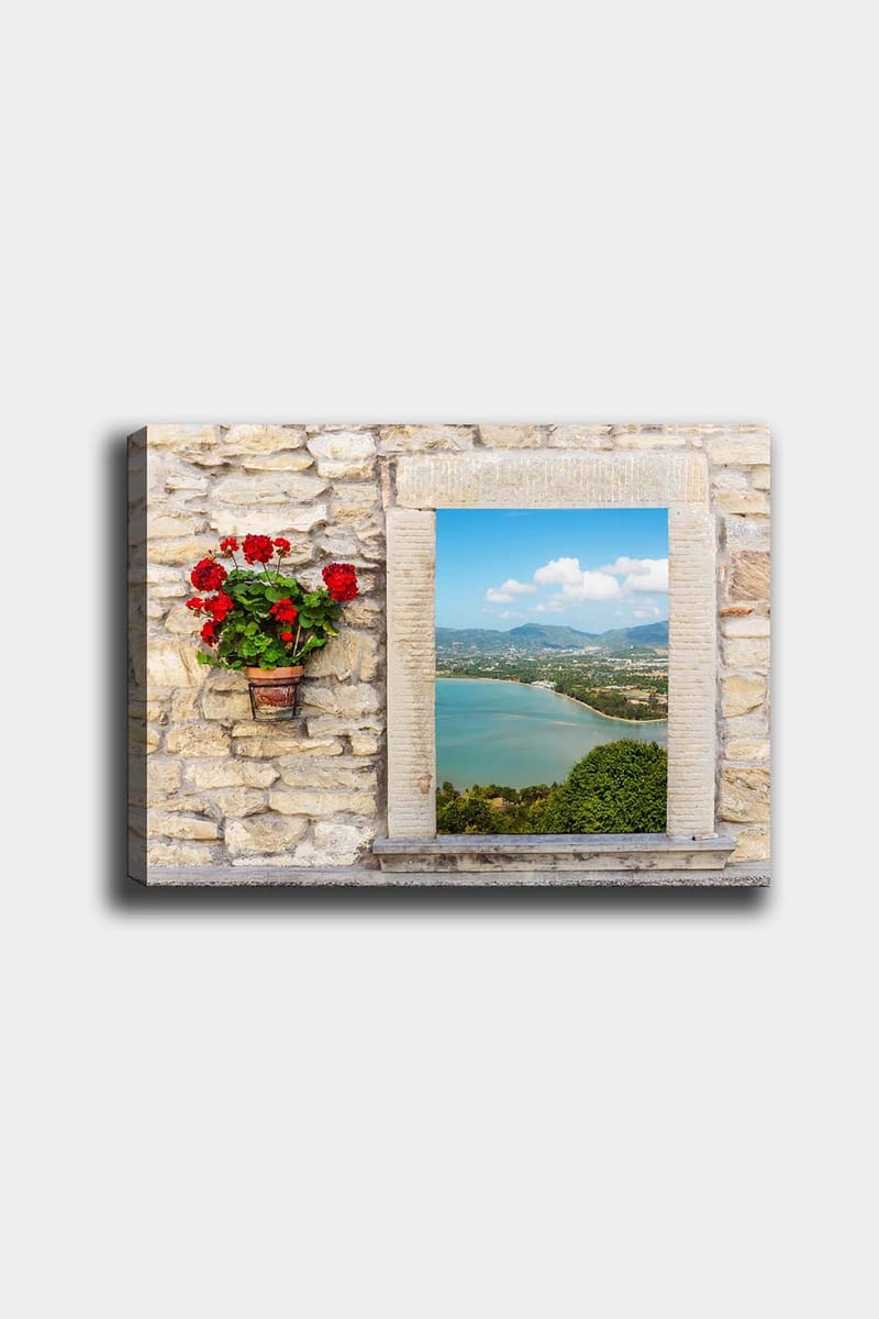 Dekorativ Canvasbilde 50x70 cm - Flerfarget - Innredning - Bilder & kunst - Lerretsbilder