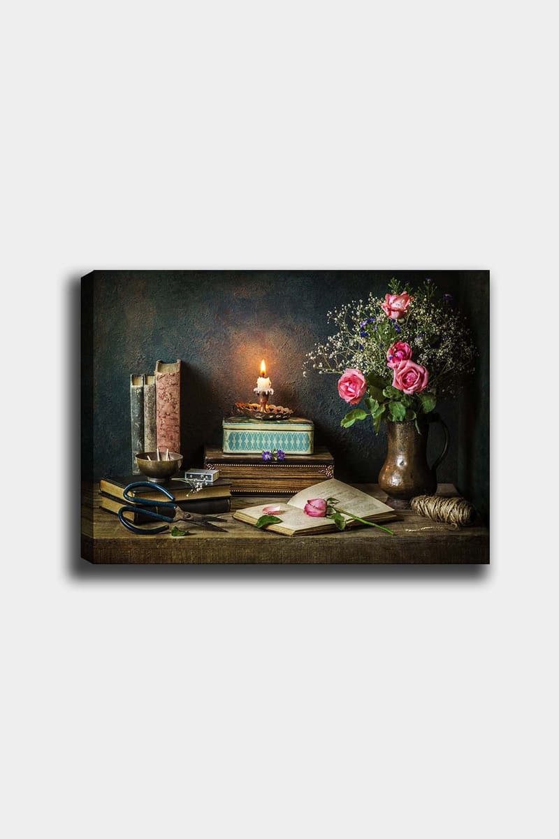 Dekorativ Canvasbilde 50x70 cm - Flerfarget - Innredning - Bilder & kunst - Lerretsbilder