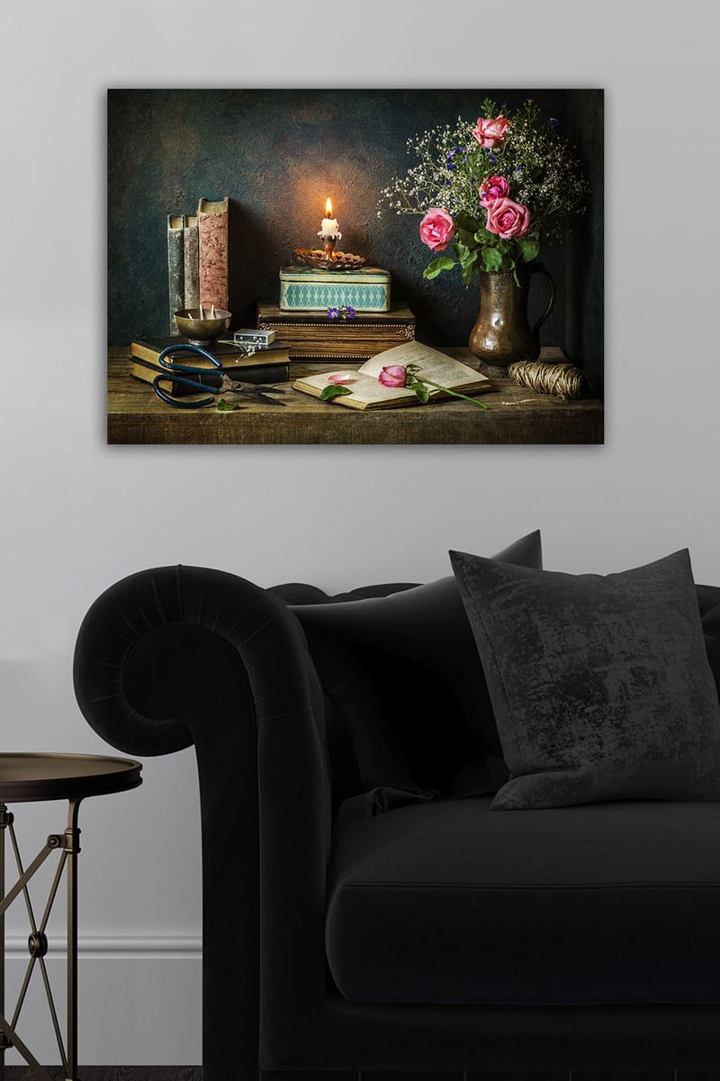 Dekorativ Canvasbilde 50x70 cm - Flerfarget - Innredning - Bilder & kunst - Lerretsbilder