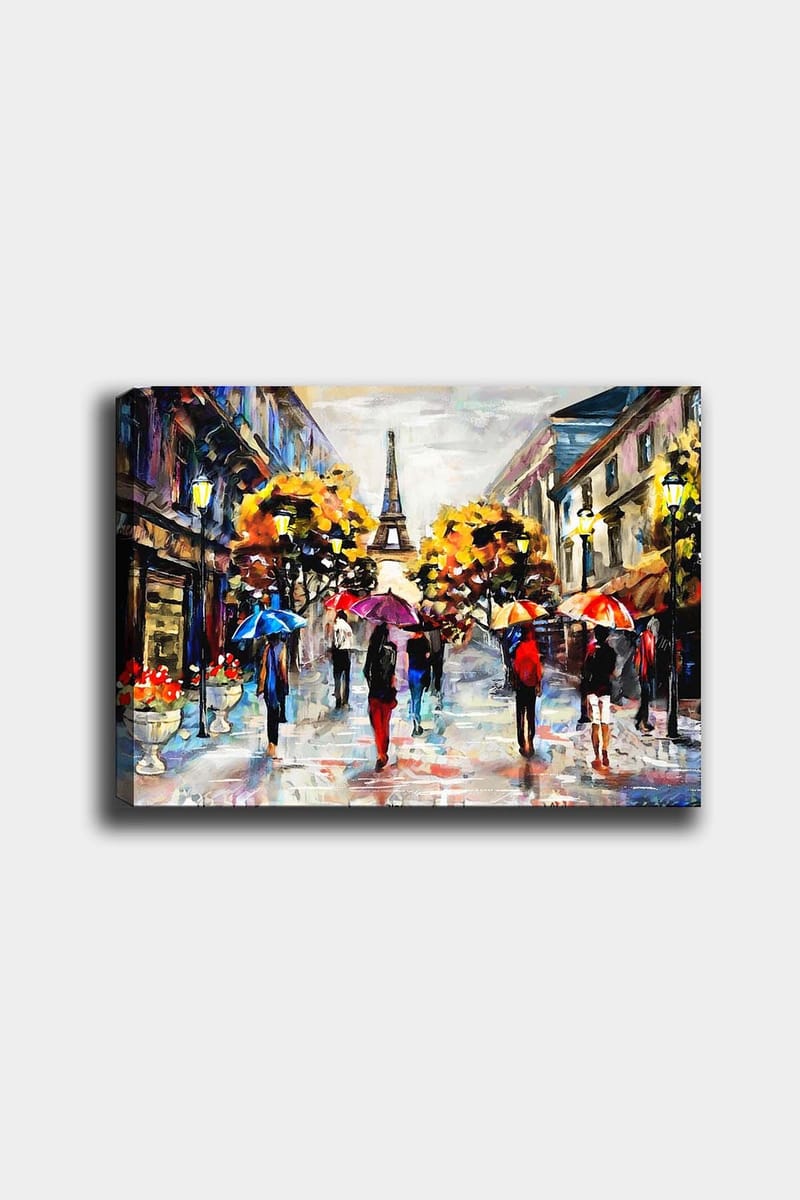 Dekorativ Canvasbilde 50x70 cm - Flerfarget - Innredning - Bilder & kunst - Lerretsbilder