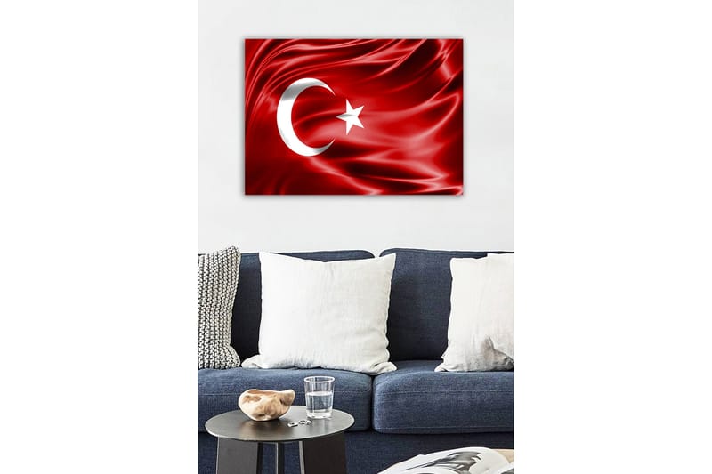 Dekorativ Canvasbilde 50x70 cm - Flerfarget - Innredning - Bilder & kunst - Lerretsbilder