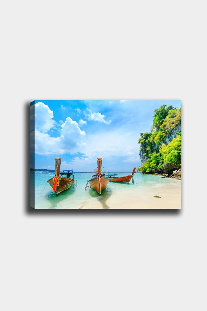 Dekorativ Canvasbilde 50x70 cm - Flerfarget - Innredning - Bilder & kunst - Lerretsbilder