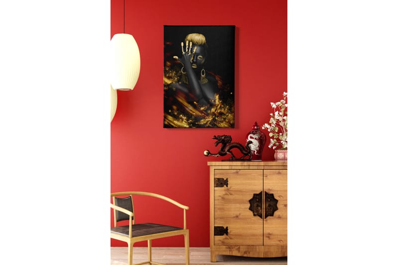 Dekorativ Canvasbilde 50x70 cm - Flerfarget - Innredning - Bilder & kunst - Lerretsbilder