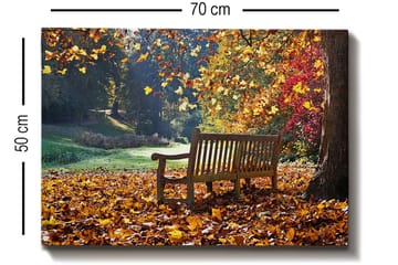 Dekorativ Canvasbilde 50x70 cm - Flerfarget - Innredning - Bilder & kunst - Lerretsbilder