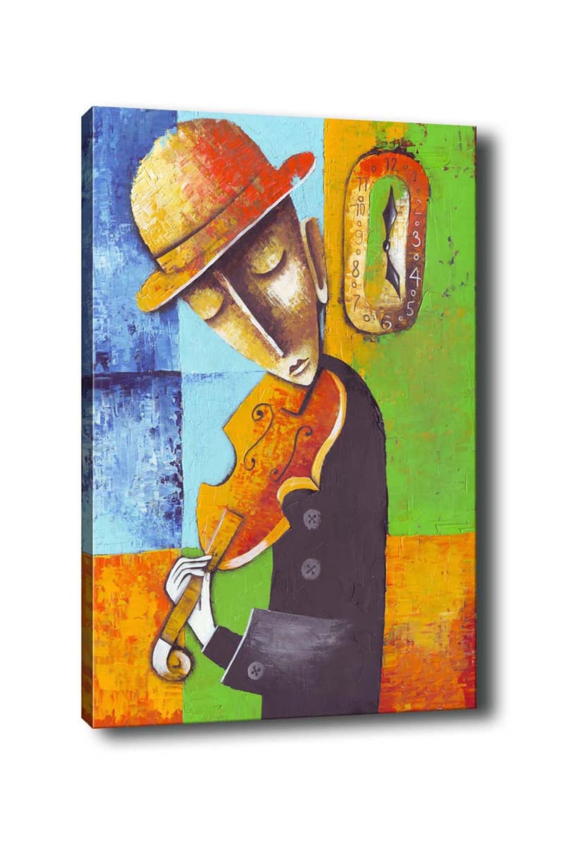 Dekorativ Canvasbilde 50x70 cm - Flerfarget - Innredning - Bilder & kunst - Lerretsbilder