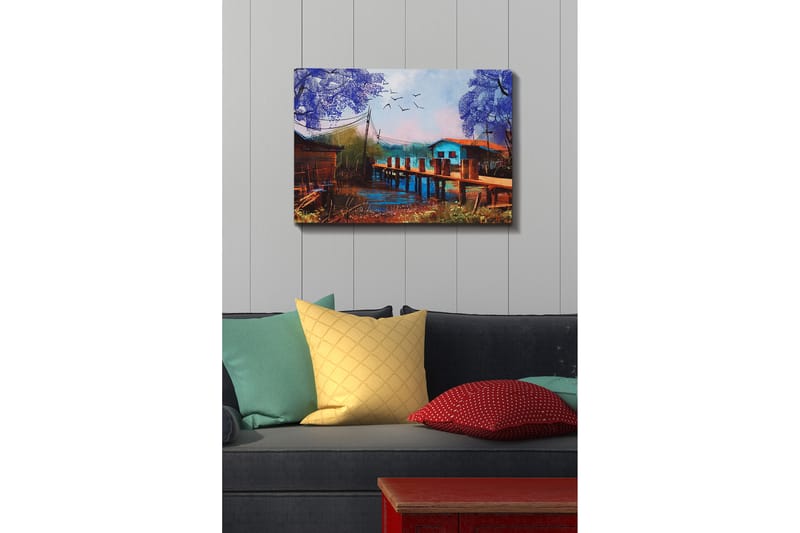 Dekorativ Canvasbilde 50x70 cm - Flerfarget - Innredning - Bilder & kunst - Lerretsbilder