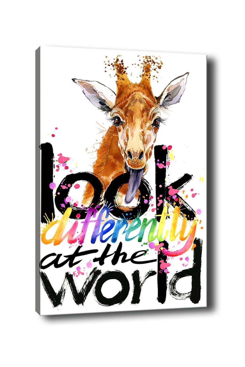 Dekorativ Canvasbilde 50x70 cm - Flerfarget - Innredning - Bilder & kunst - Lerretsbilder