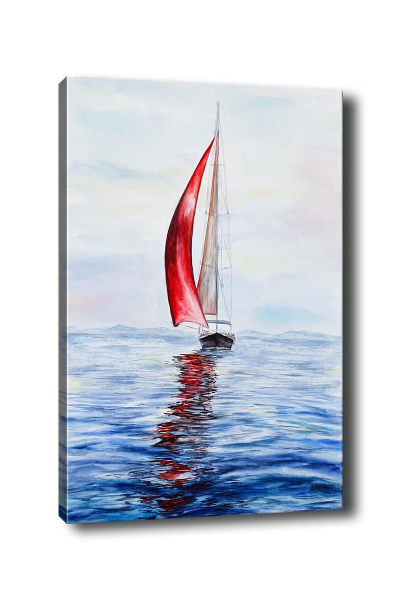 Dekorativ Canvasbilde 50x70 cm - Flerfarget - Innredning - Bilder & kunst - Lerretsbilder