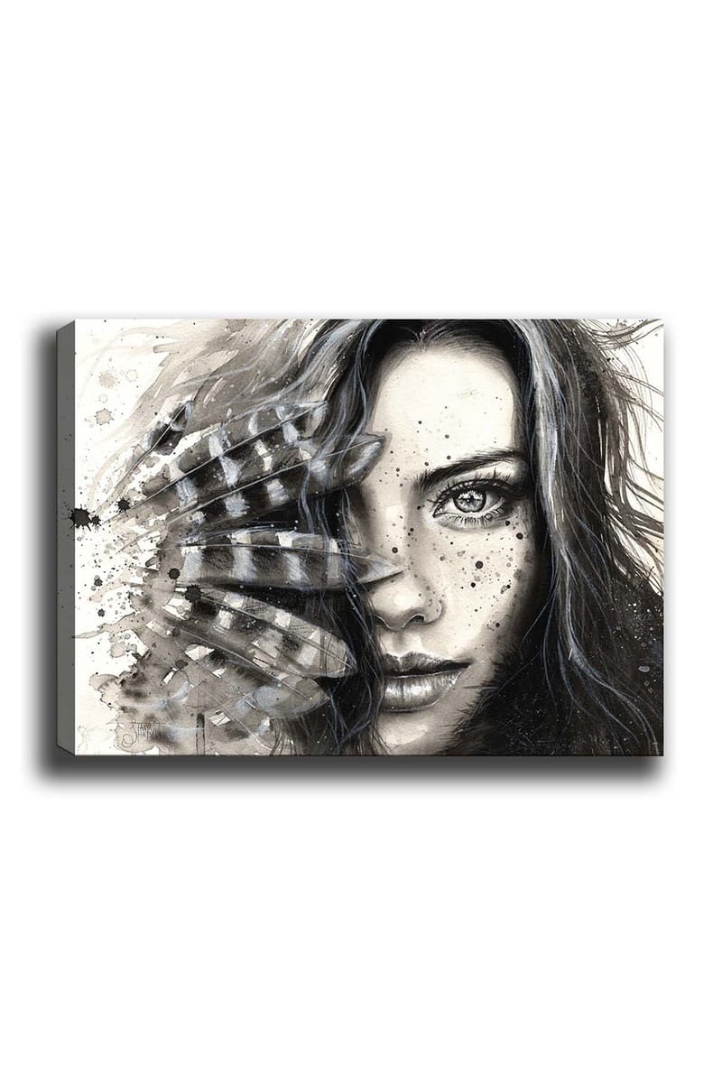 Dekorativ Canvasbilde 50x70 cm - Flerfarget - Innredning - Bilder & kunst - Lerretsbilder