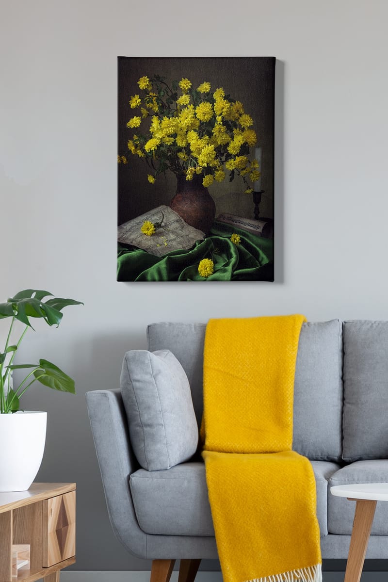 Dekorativ Canvasbilde 50x70 cm - Flerfarget - Innredning - Bilder & kunst - Lerretsbilder