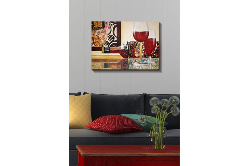Dekorativ Canvasbilde 50x70 cm - Flerfarget - Innredning - Bilder & kunst - Lerretsbilder
