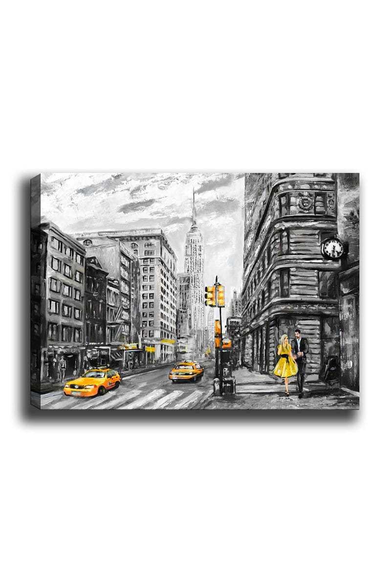 Dekorativ Canvasbilde 50x70 cm - Flerfarget - Innredning - Bilder & kunst - Lerretsbilder