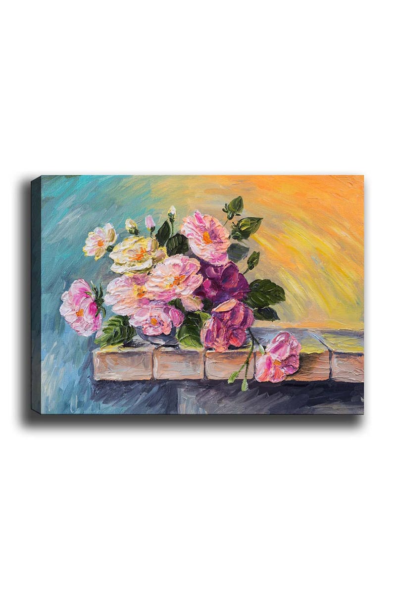 Dekorativ Canvasbilde 50x70 cm - Flerfarget - Innredning - Bilder & kunst - Lerretsbilder