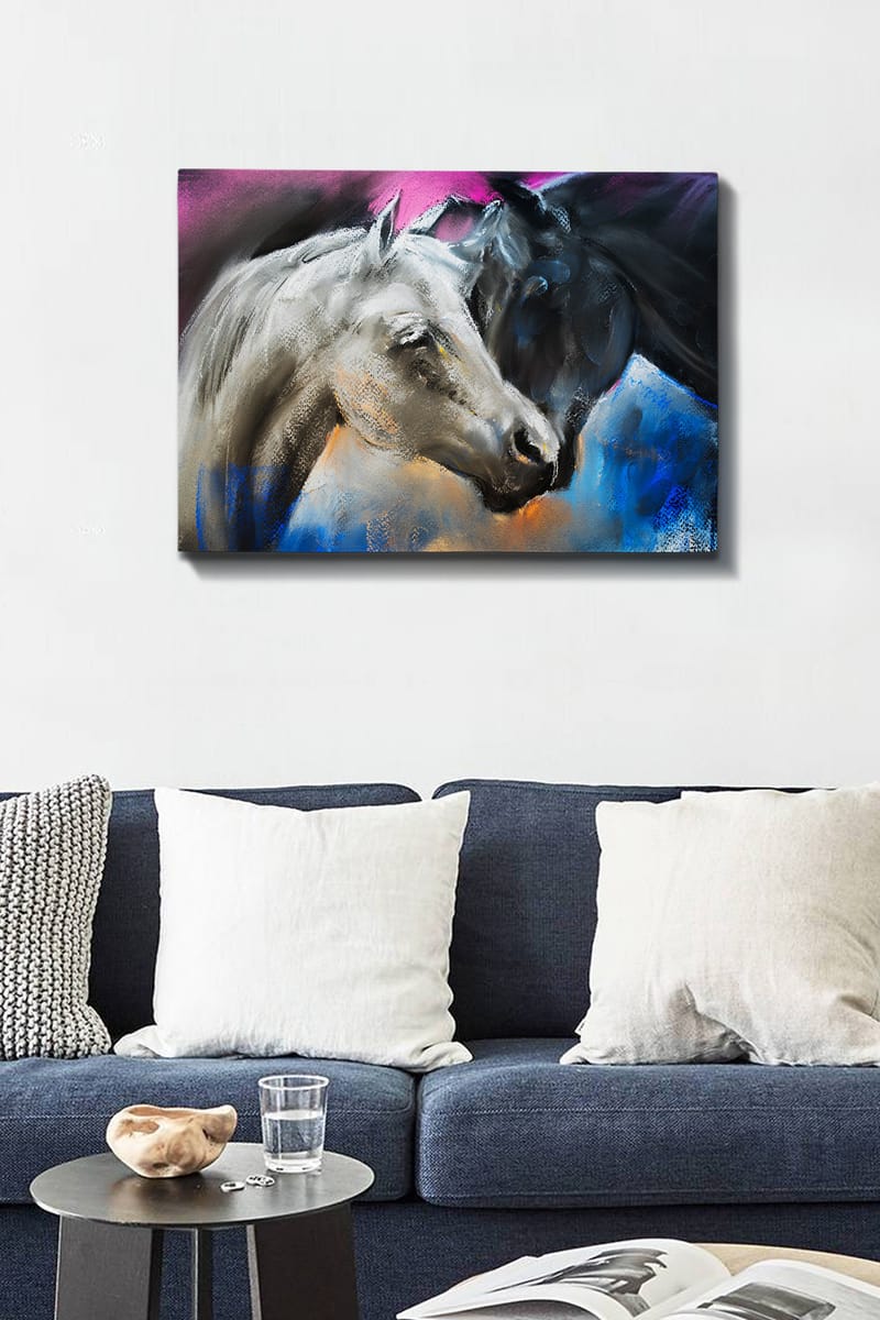 Dekorativ Canvasbilde 50x70 cm - Flerfarget - Innredning - Bilder & kunst - Lerretsbilder