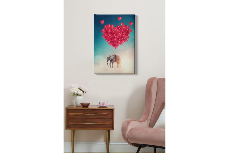 Dekorativ Canvasbilde 50x70 cm - Flerfarget - Innredning - Bilder & kunst - Lerretsbilder