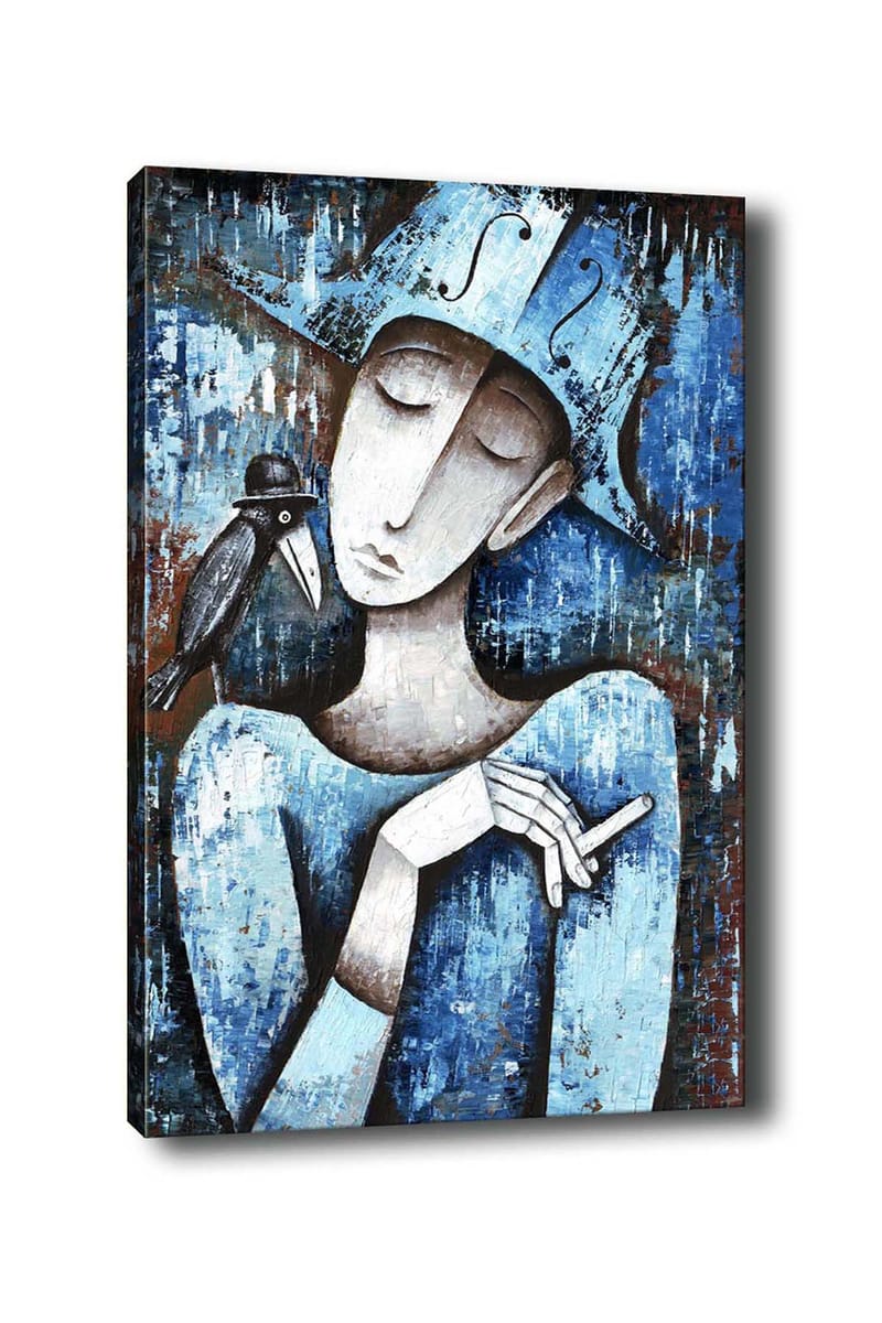 Dekorativ Canvasbilde 50x70 cm - Flerfarget - Innredning - Bilder & kunst - Lerretsbilder