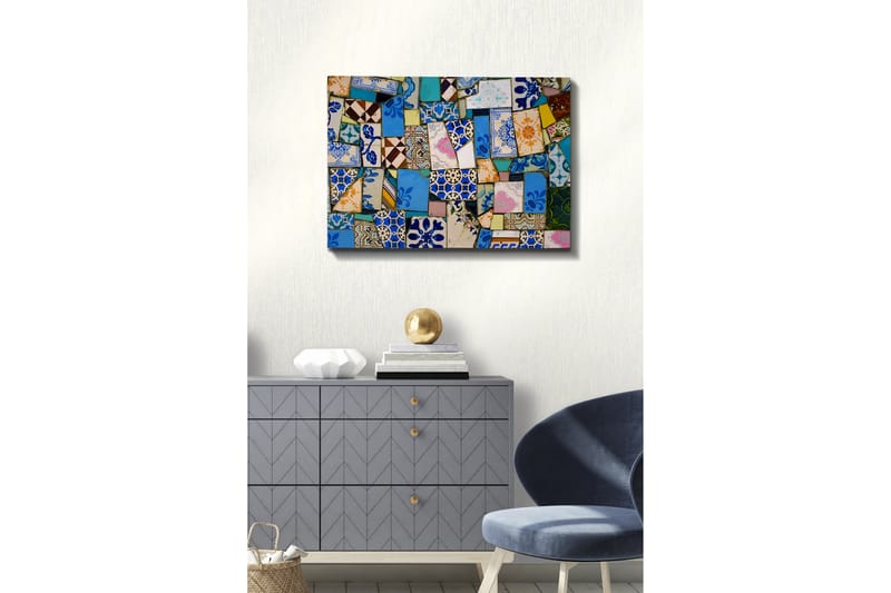 Dekorativ Canvasbilde 50x70 cm - Flerfarget - Innredning - Bilder & kunst - Lerretsbilder