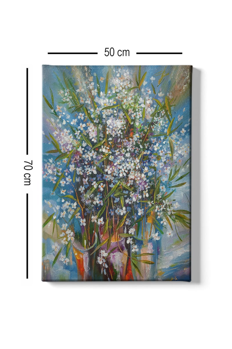 Dekorativ Canvasbilde 50x70 cm - Flerfarget - Innredning - Bilder & kunst - Lerretsbilder