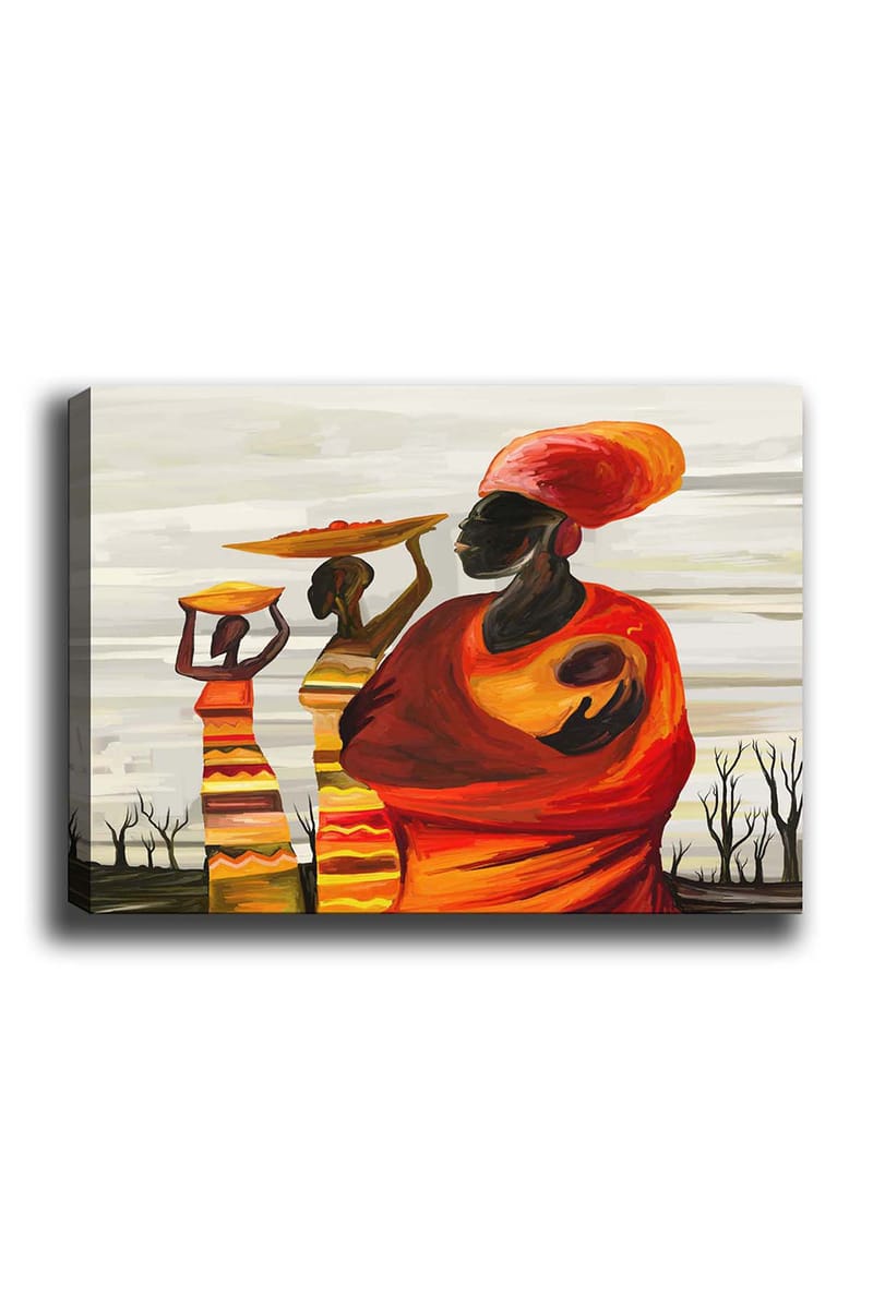 Dekorativ Canvasbilde 50x70 cm - Flerfarget - Innredning - Bilder & kunst - Lerretsbilder