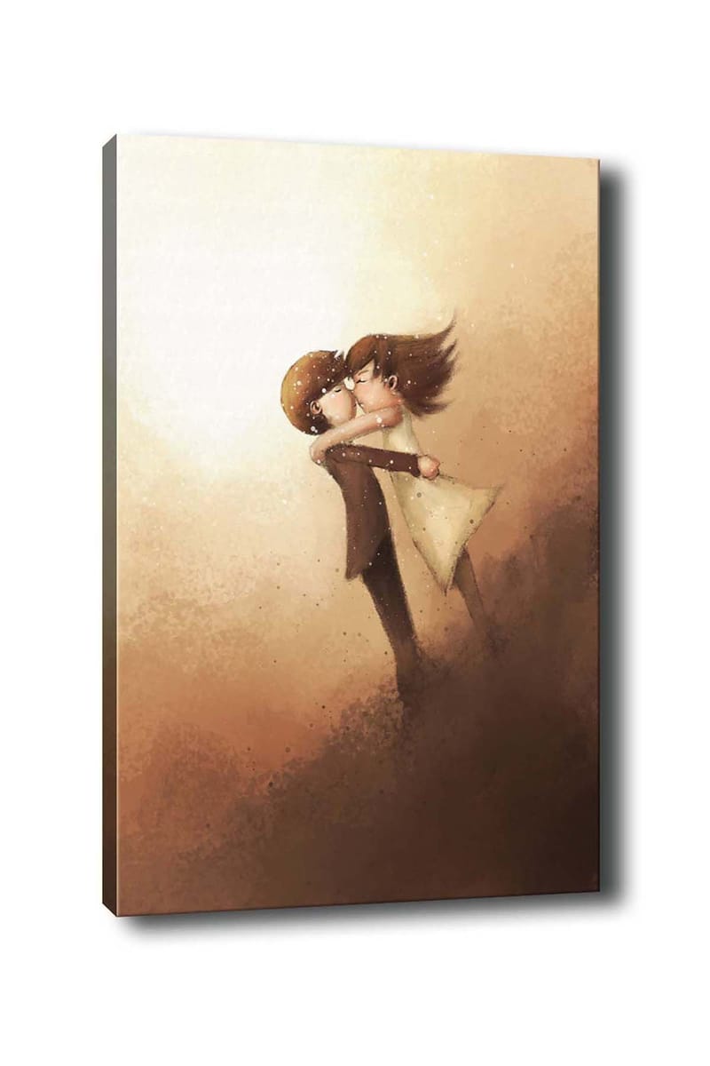 Dekorativ Canvasbilde 50x70 cm - Flerfarget - Innredning - Bilder & kunst - Lerretsbilder