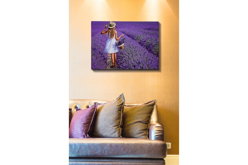 Dekorativ Canvasbilde 50x70 cm - Flerfarget - Innredning - Bilder & kunst - Lerretsbilder