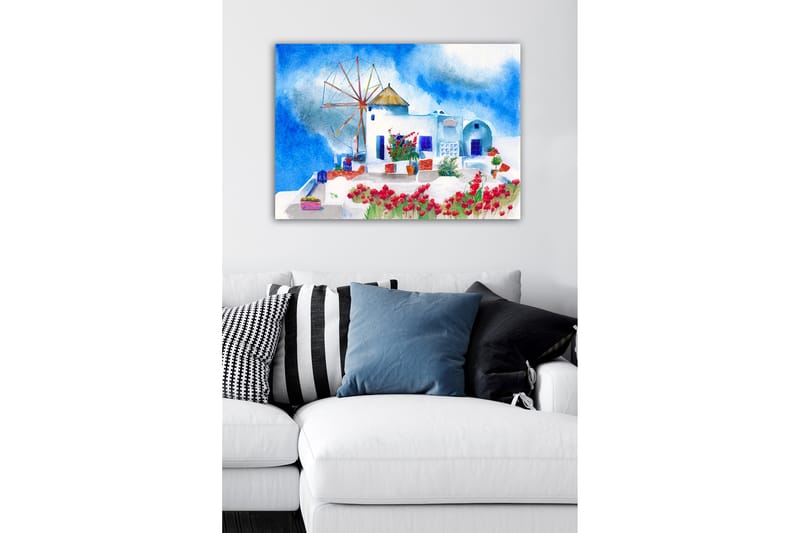 Dekorativ Canvasbilde 50x70 cm - Flerfarget - Innredning - Bilder & kunst - Lerretsbilder