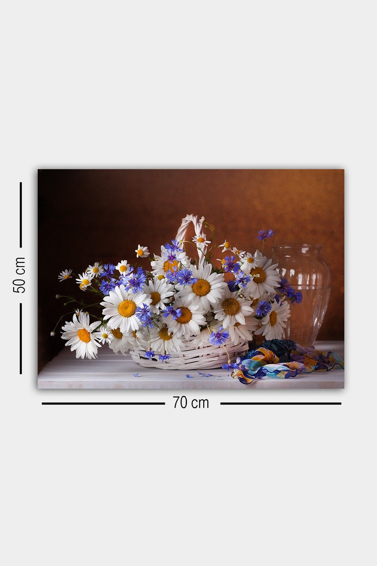 Dekorativ Canvasbilde 50x70 cm - Flerfarget - Innredning - Bilder & kunst - Lerretsbilder